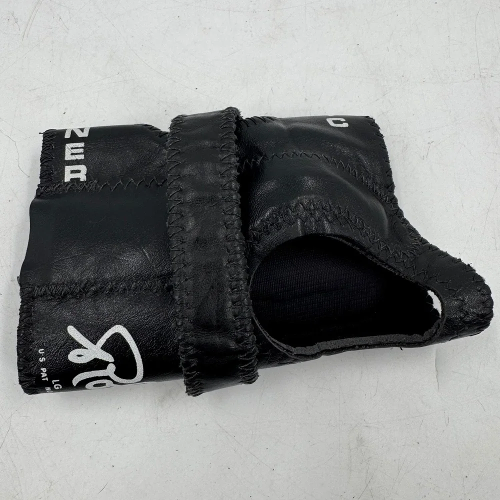 Robby's Automatic Positioner Wrist Support‎ Brace Black Leather